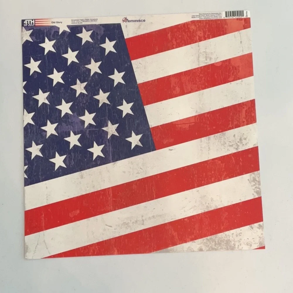 Patriotic / Americana Scrapbook Paper